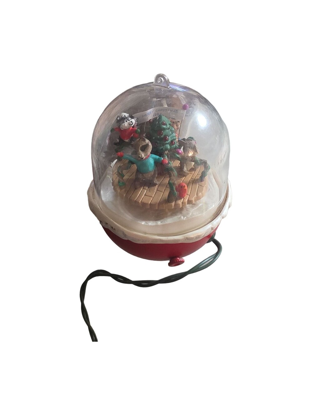 Hallmark 1994 Keepsake Forest Frolics Magic Ornament Red QX528-3 - Used